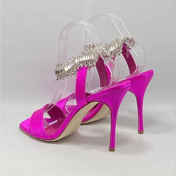 Manolo Blahnik Parinasan 105 Embellished Sandals size 39 - Picture 8 of 12